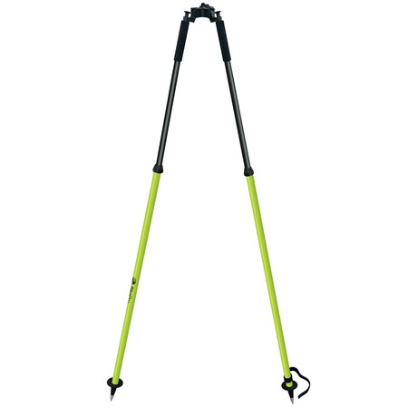 Sitepro Thumb-Release Pole Bipod, Flo-Yellow Aluminum 07-4360-FY